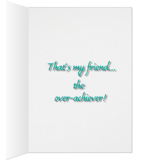 Biggest Sore Loser Greeting card (Innen (Rechts))