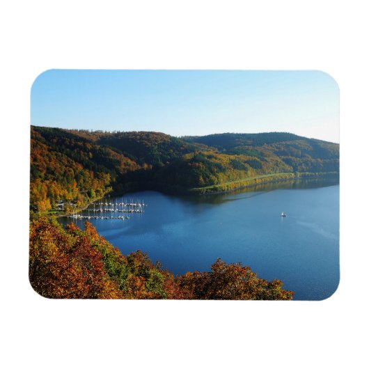 Biggetalsperre im Herbst Magnet (Horizontal)
