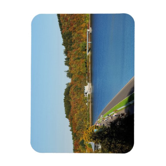Biggetalsperre im Herbst Magnet (Vertikal)