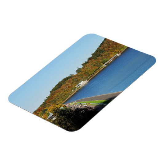 Biggetalsperre im Herbst Magnet (Linke Seite)