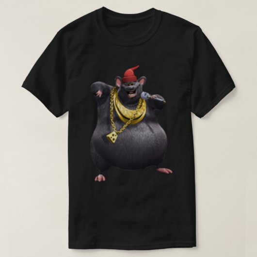 Biggie Cheese Meme Mouse T-Shirt (Design vorne)