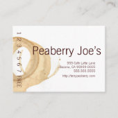 Biggie-Seitendurchschlags-Kaffeetasse-Fleck Treuekarte (Vorderseite)