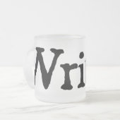 Biggish Verfasser Mattglastasse (Vorderseite Links)