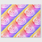 BIGHEAD SANKT - Regenbogen-Geschenk-Verpackung Geschenkpapier (Flach)