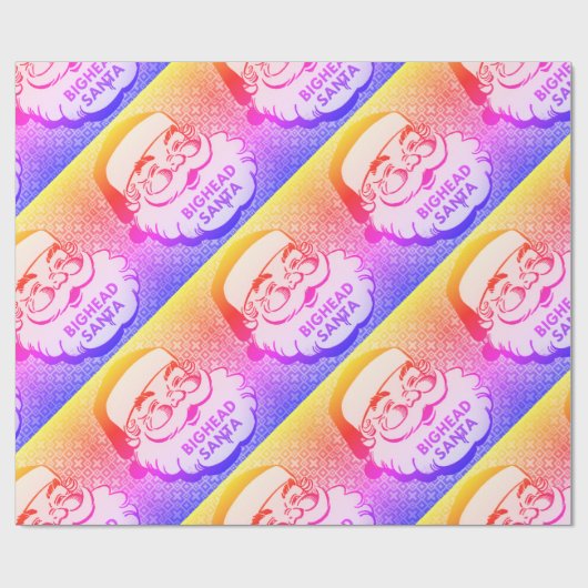 BIGHEAD SANKT - Regenbogen-Geschenk-Verpackung Geschenkpapier (Flach)
