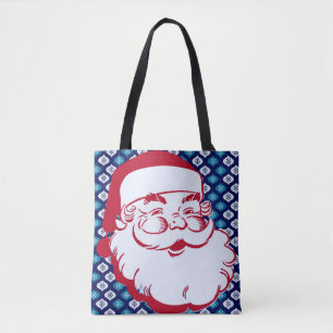 BIGHEAD SANTA - Blaue Sparkle Tasche