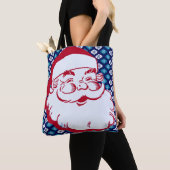 BIGHEAD SANTA - Blaue Sparkle Tasche (Von Nahem)