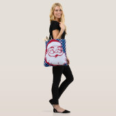 BIGHEAD SANTA - Blaue Sparkle Tasche (Am Model)