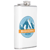 Bighorn Mountains Wyoming Montana Flachmann (Rechts)