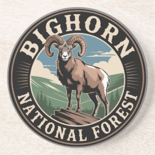 Bighorn National Forest Bighorn Sheep Getränkeuntersetzer