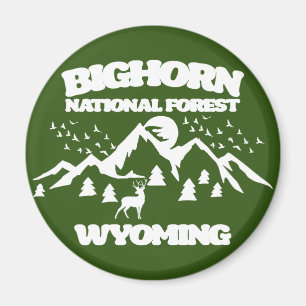 Bighorn National Forest Wyoming Magnet
