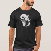 Bighorn. RAM. Bighornschafe T-Shirt (Vorderseite)