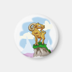 Bighorn Ram Magnet