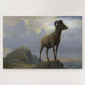 Bighorn Sheep, Albert Bierstadt Puzzle (Horizontal)