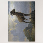 Bighorn Sheep, Albert Bierstadt Puzzle (Vertikal)