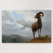 Bighorn Sheep, Albert Bierstadt Puzzle (Horizontal)