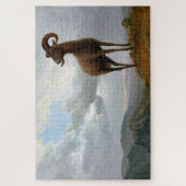 Bighorn Sheep, Albert Bierstadt Puzzle (Vertikal)