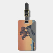Bighorn Sheep American West Wildlife Gepäckanhänger (Vorderseite vertikal)