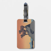 Bighorn Sheep American West Wildlife Gepäckanhänger (Rückseite vertikal)