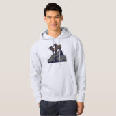 Bighorn Sheep American West Wildlife Hoodie (Vorne ganz)