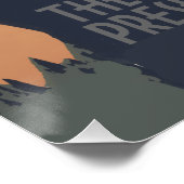 Bighorn Sheep American West Wildlife Poster (Ecke)