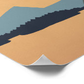 Bighorn Sheep American West Wildlife Poster (Ecke)