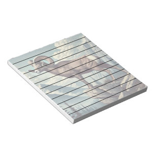 Bighorn Sheep auf einem Felsvorsprung Notizblock