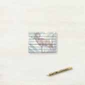 Bighorn Sheep auf einem Felsvorsprung Post-it Klebezettel (Auf Schreibtisch)