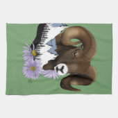 Bighorn Sheep Geschirrtuch (Horizontal)