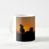 Bighorn Sheep Kaffeetasse (Vorderseite Links)