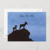 Bighorn Sheep Postkarte (Vorne/Hinten)