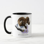 Bighorn Sheep Ram Green Mountain Tasse (Links)