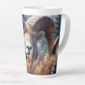 Bighorn Sheep Ram Milchtasse (Rechte Ecke)