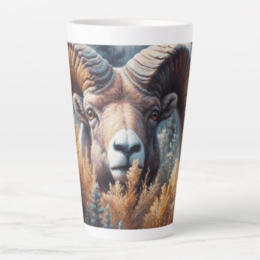 Bighorn Sheep Ram Milchtasse (Vorderseite)