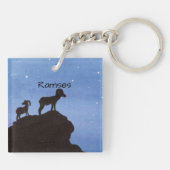 Bighorn Sheep Schlüsselanhänger (Rückseite)