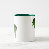 Bighorn Sheep Tree Zweifarbige Tasse (Mittel)