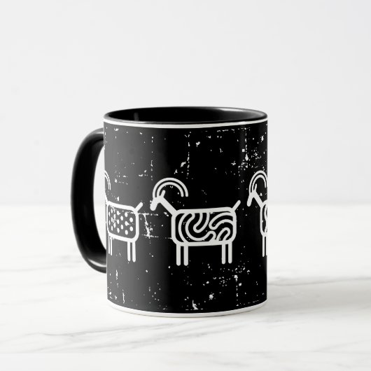Bighorn Sheeps Tasse (Vorderseite Links)