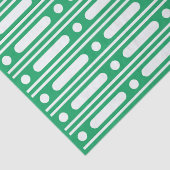 Bight Green Bone Inlay Dot Border Decoupage Pape Seidenpapier (Detail)