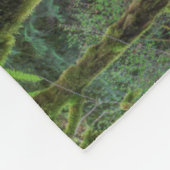Bigleaf Maple Trees & Ferns | Washingtoner Staat Fleecedecke (Ecke)