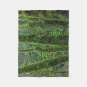 Bigleaf Maple Trees & Ferns | Washingtoner Staat Fleecedecke (Vorderseite)