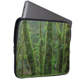 Bigleaf Maple Trees & Ferns | Washingtoner Staat Laptopschutzhülle (Vorne Rechts)