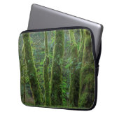 Bigleaf Maple Trees & Ferns | Washingtoner Staat Laptopschutzhülle (Vorderseite Links)