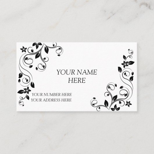 Biglietto da visita visitenkarte (Vorderseite)