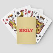 BIGLY PLAYCARDS SPIELKARTEN (Rückseite)
