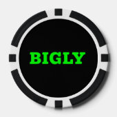 BIGLY POKER CHIP (Vorderseite)