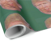 Bigly Trumped-up Wrapping Paper Geschenkpapier (Rolleneckpunkt)