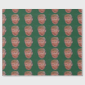 Bigly Trumped-up Wrapping Paper Geschenkpapier (Flach)