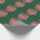 Bigly Trumped-up Wrapping Paper Geschenkpapier (Ecke)