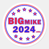 BigMike2024: Stickers (Vorderseite)