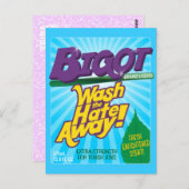 BIGOT Wasche das Hass weg! [Postkarte] Postkarte (Vorne/Hinten)